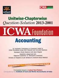 Arihant Unitwise Chapterwise ICWA Foundation Accounting